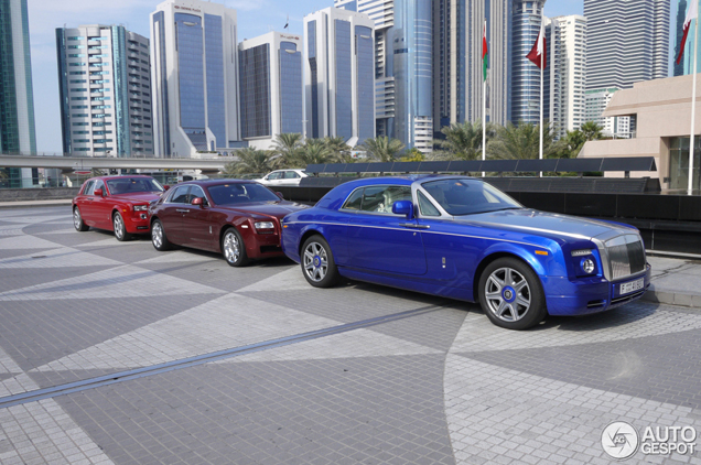 Looking good in Dubai: colourful Rolls-Royce combo!