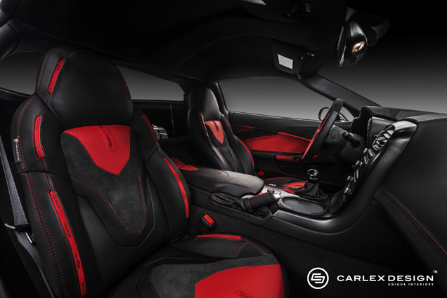 Carlex Design voorziet Corvette C6 van nieuw leder en alcantara!