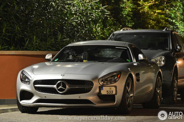 Gespot: Mercedes-AMG GT S in Sitges