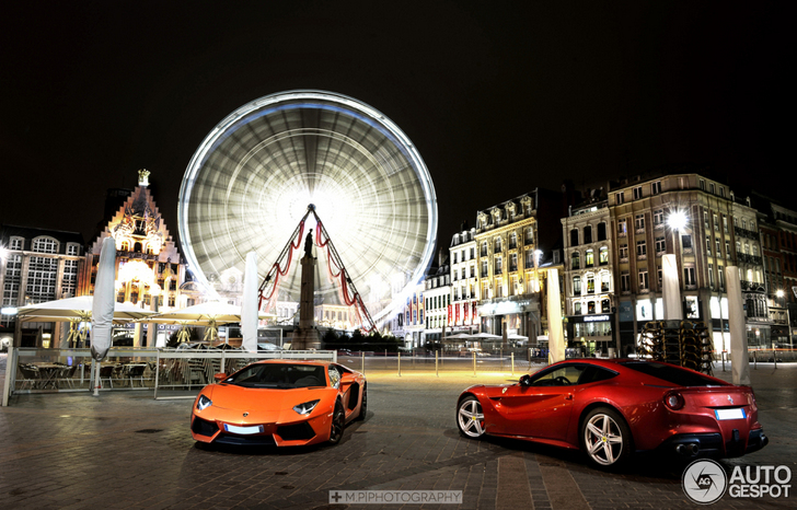 Lamborghini and Ferrari in combo a beautiful combo
