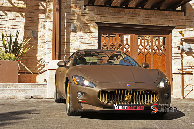 Fotoshoot: Maserati GranCabrio Fendi