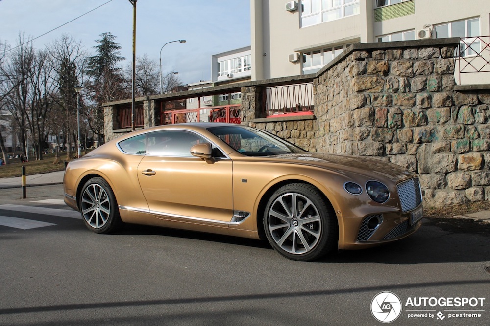 Ultiem exemplaar van de nieuwe Bentley duikt op in Belgrado!
